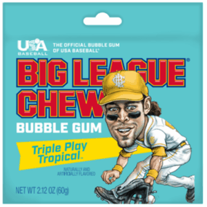 Big League Chew Tropical Flavor Special Edition 12ct